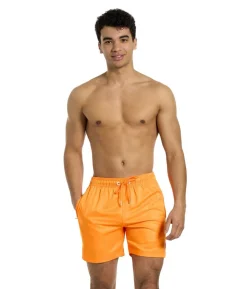 Neon orange badeshorts