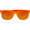 Neon orange 80er briller