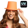 Neon orange høj hat UV
