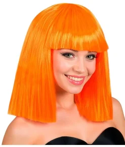 Neon orange showgirl paryk