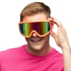 Neon orange skibriller