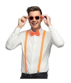 Neon orange udklædningssæt