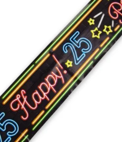 25 neon Party afspærringsbånd