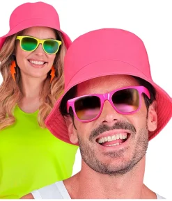Neonpink bøllehat