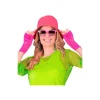 Neonpink blonde handsker