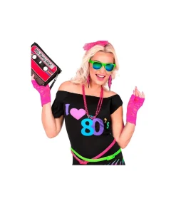 Neonpink blonde handsker