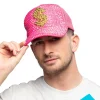 Neonpink dollar kasket