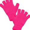 Neonpink fingerløse handsker
