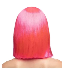 Neon pink page paryk