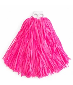 Neonpink pom pom, 1 stk