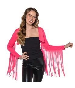 Neon pink Rave bolero