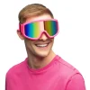 Neonpink skibriller
