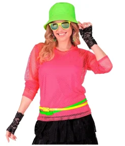 Neon pink tank top