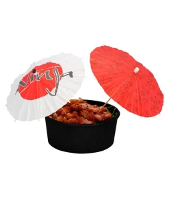 Ninja cocktail parasoler, 6 stk