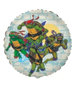 Ninja Turtles folieballon, 45 cm