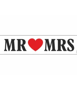 Nummerplade MR & MRS