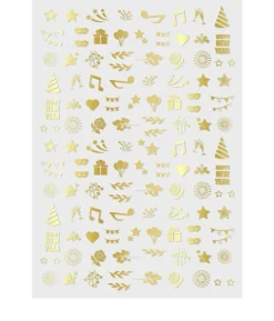Nytårs negle stickers