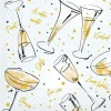Nytårsservietter Cheers, 100 stk