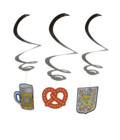 Oktoberfest spiraler, 3 stk