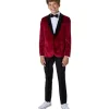 OppoSuits burgundy blazer, teen
