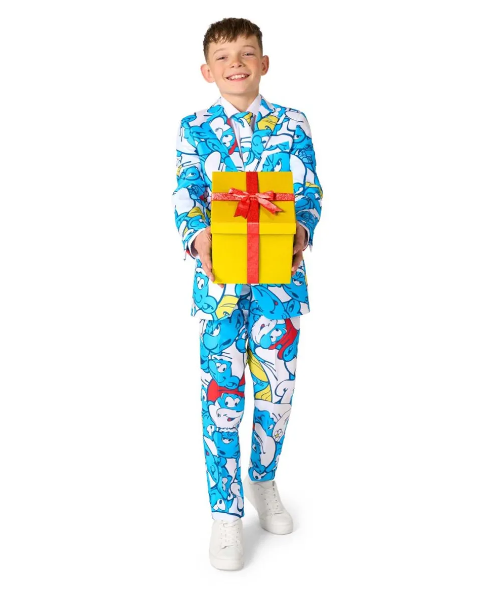 OppoSuit Smølferne jakkesæt, teens