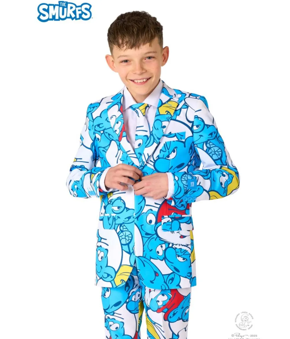OppoSuit Smølferne jakkesæt, teens