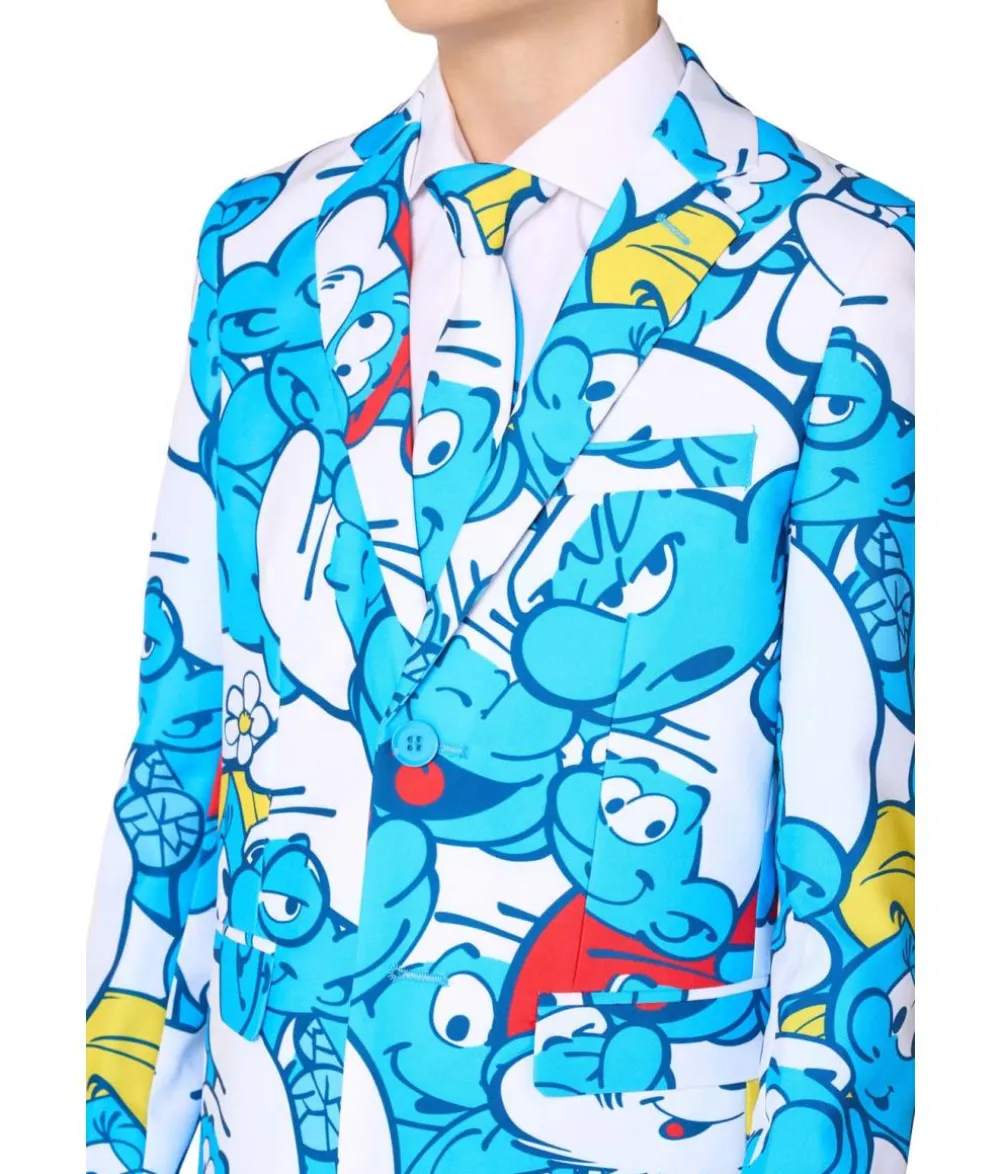 OppoSuit Smølferne jakkesæt, teens