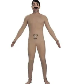 Oppustelig dukke kostume