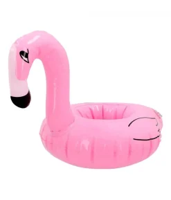 Oppustelig flamingo kopholder