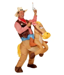 Oppustelig hest kostume