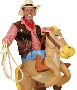Oppustelig hest kostume