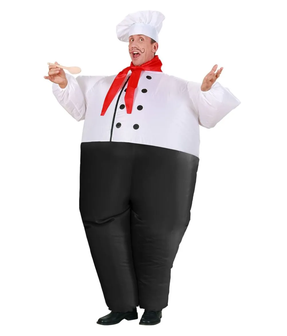 Oppustelig Kok kostume