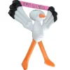 Oppustelig stork med 2 banner