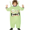 Oppusteligt Alien monster kostume