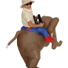 Oppusteligt elefant kostume