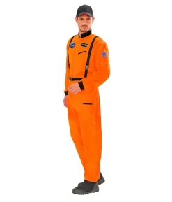 Orange astronaut kostume