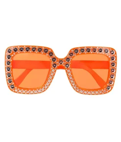 Orange bling bling briller