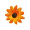 Orange deko marguritter, 5 cm