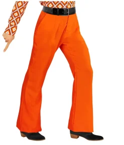 Orange 70er bukser
