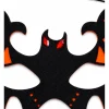 Orange flagermus øjenmaske