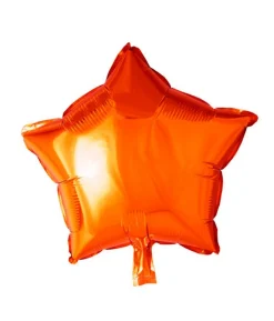Orange folieballon, Stjerne