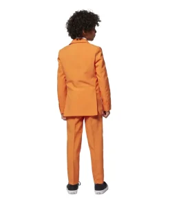 Orange jakkesæt , dreng