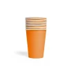 Orange papkrus, 8 stk