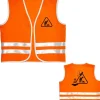 Orange sikkerhedsvest