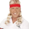 Pandebånd med hår, blond