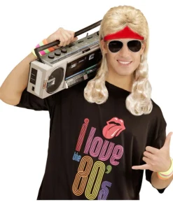 Pandebånd med hår, blond