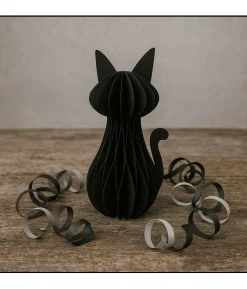 Papirvæv kat, 20 cm bred