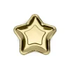 Paptallerkner metallic guld