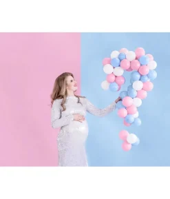 Pastel baby pink balloner 100 stk 5"