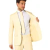 Pastelgult jakkesæt OppoSuits